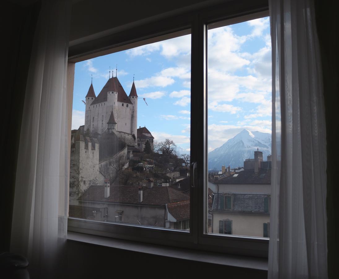 Hotel Am Schloss Thun Exteriör bild